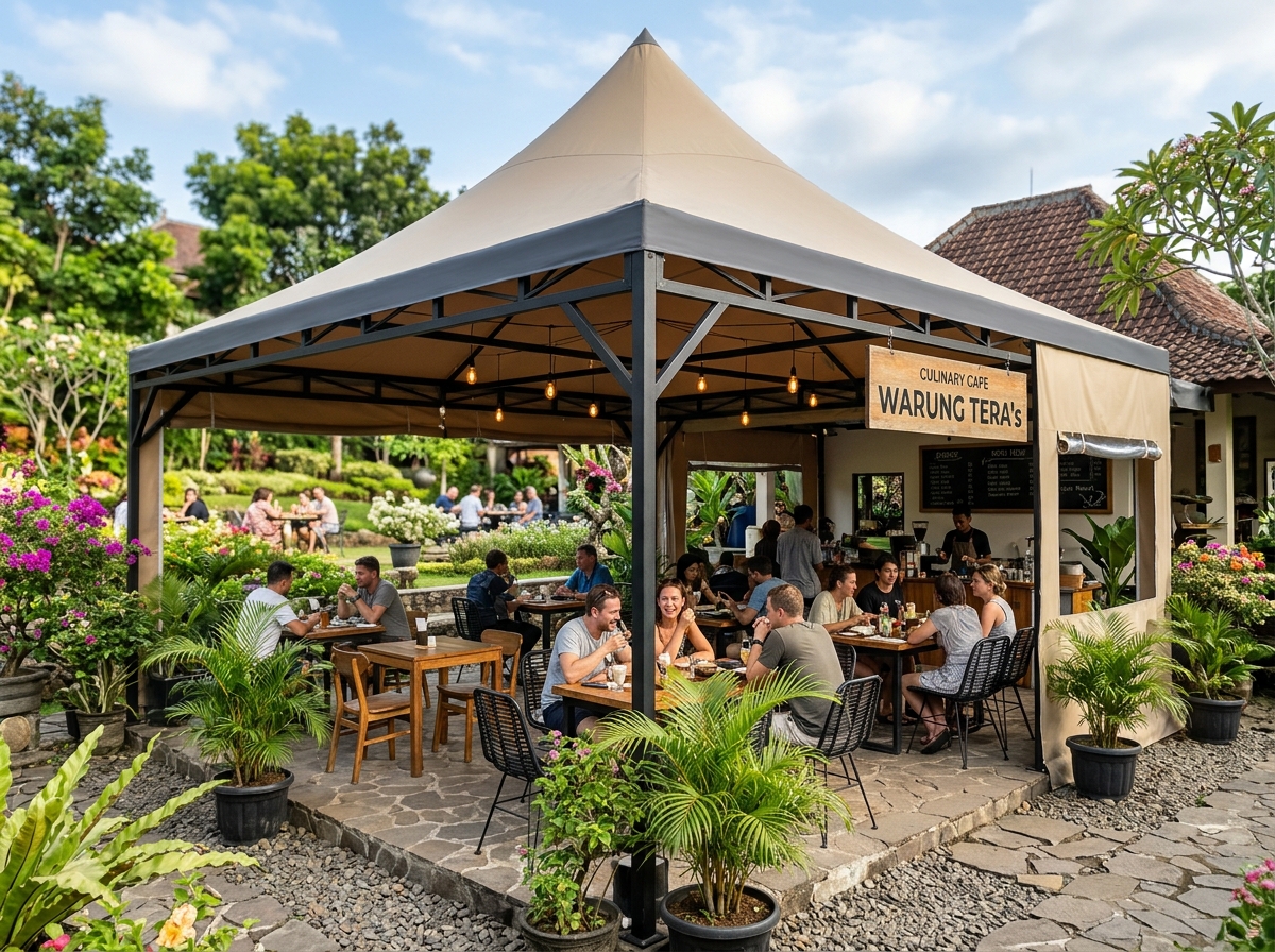 Tenda Cafe Kuliner Outdoor