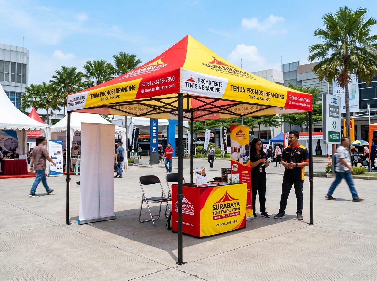 Tenda Promosi Branding Display